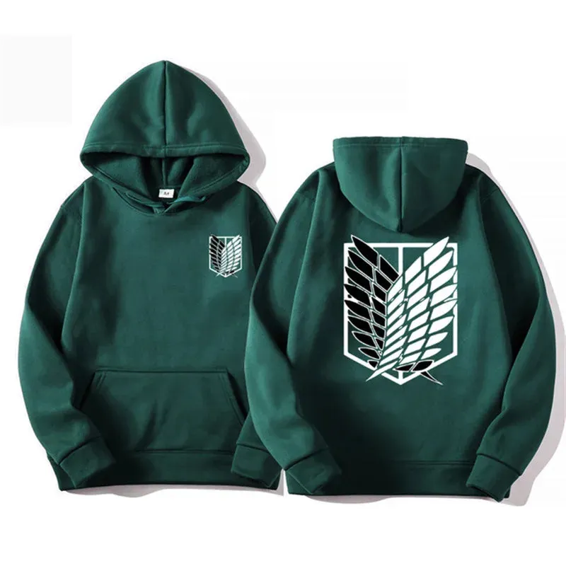 UrbanWärme Kapuzenpullover mit Druckdesign