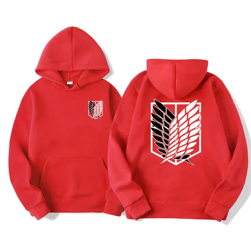 UrbanWärme Kapuzenpullover mit Druckdesign