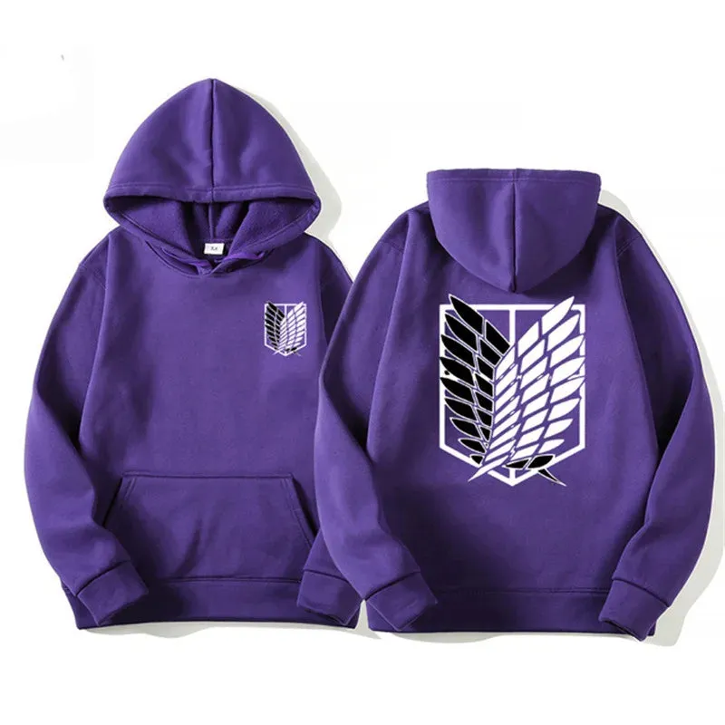 UrbanWärme Kapuzenpullover mit Druckdesign