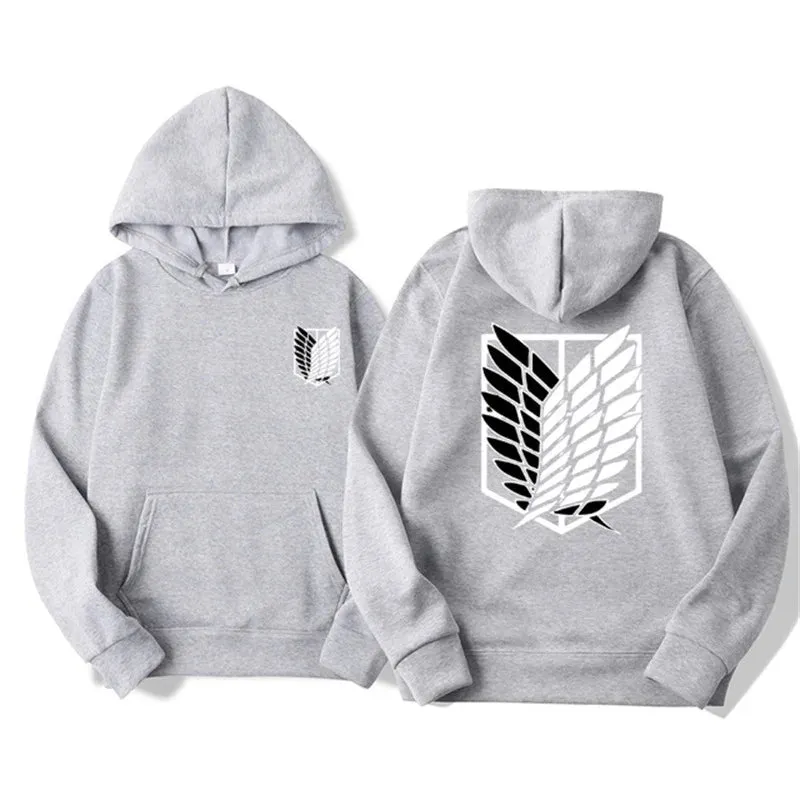 UrbanWärme Kapuzenpullover mit Druckdesign