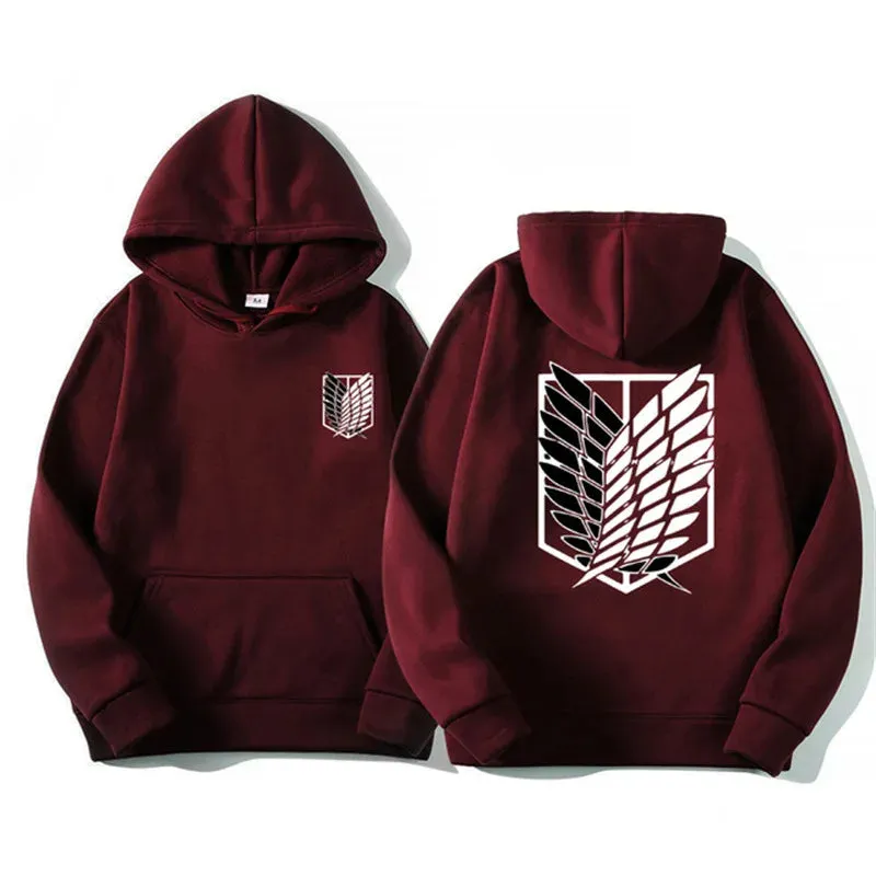 UrbanWärme Kapuzenpullover mit Druckdesign