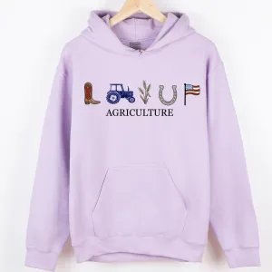 USA Agriculture Symbols– Hoodie