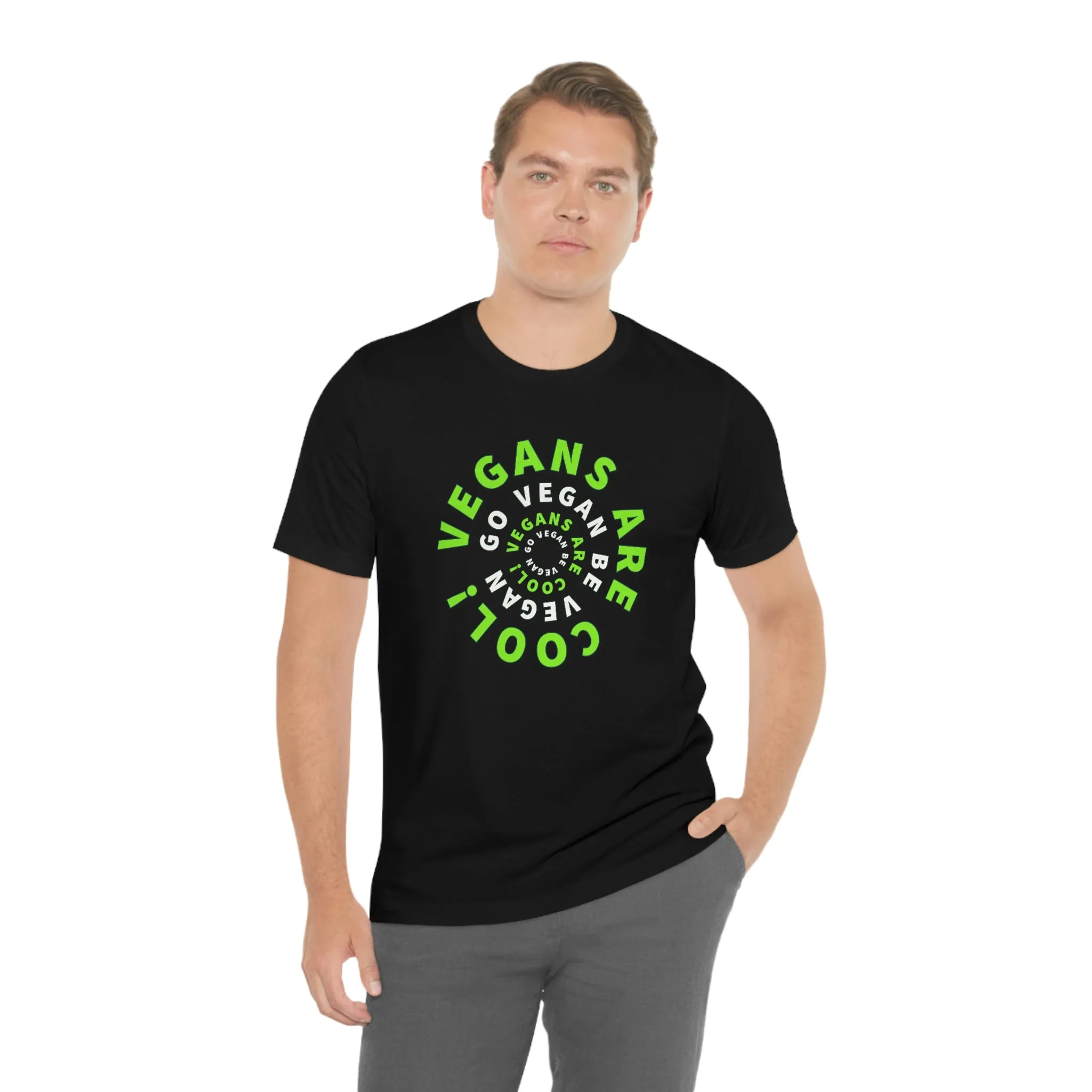 Vegans Are Cool! Go Vegan Be Vegan Short Sleeve Tee