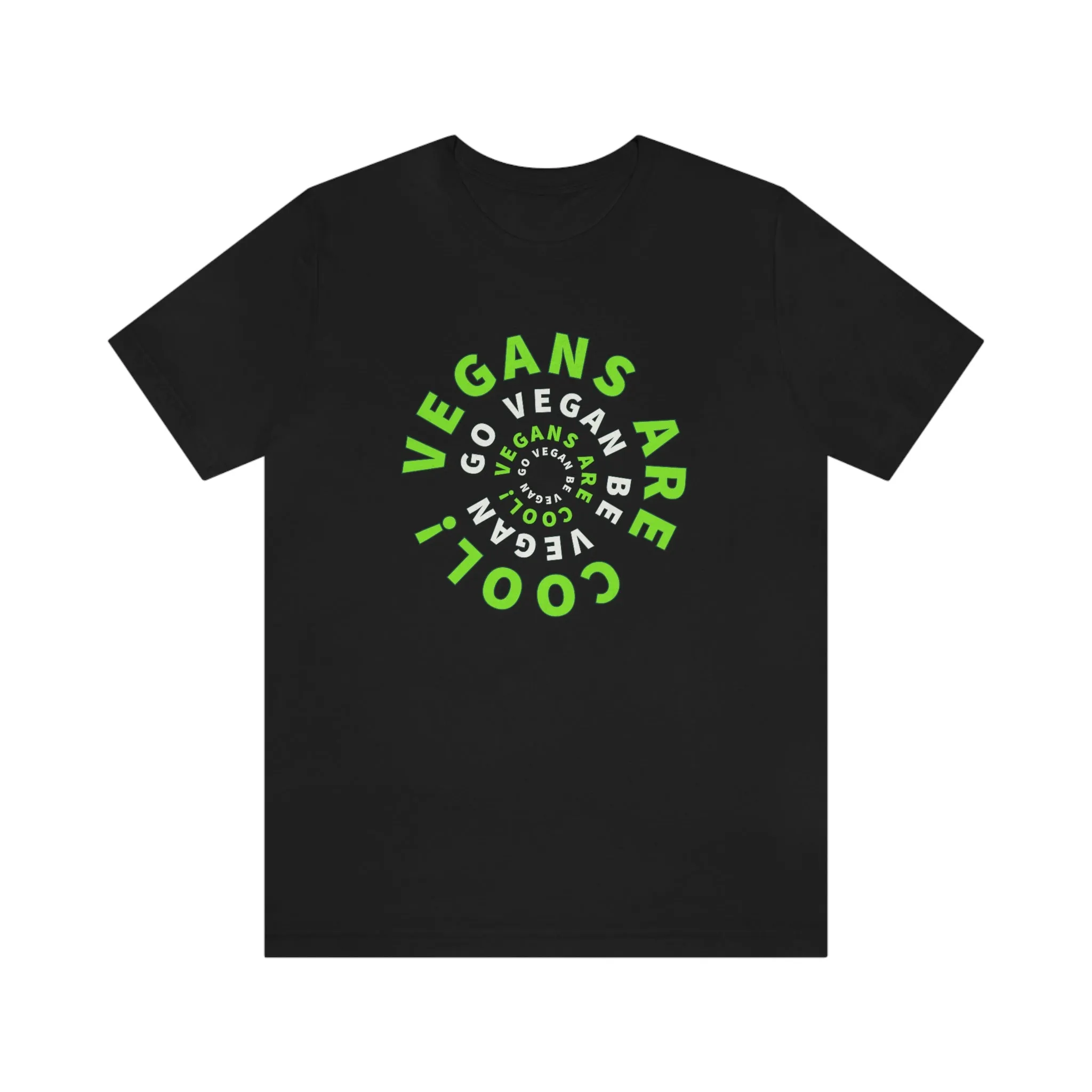 Vegans Are Cool! Go Vegan Be Vegan Short Sleeve Tee