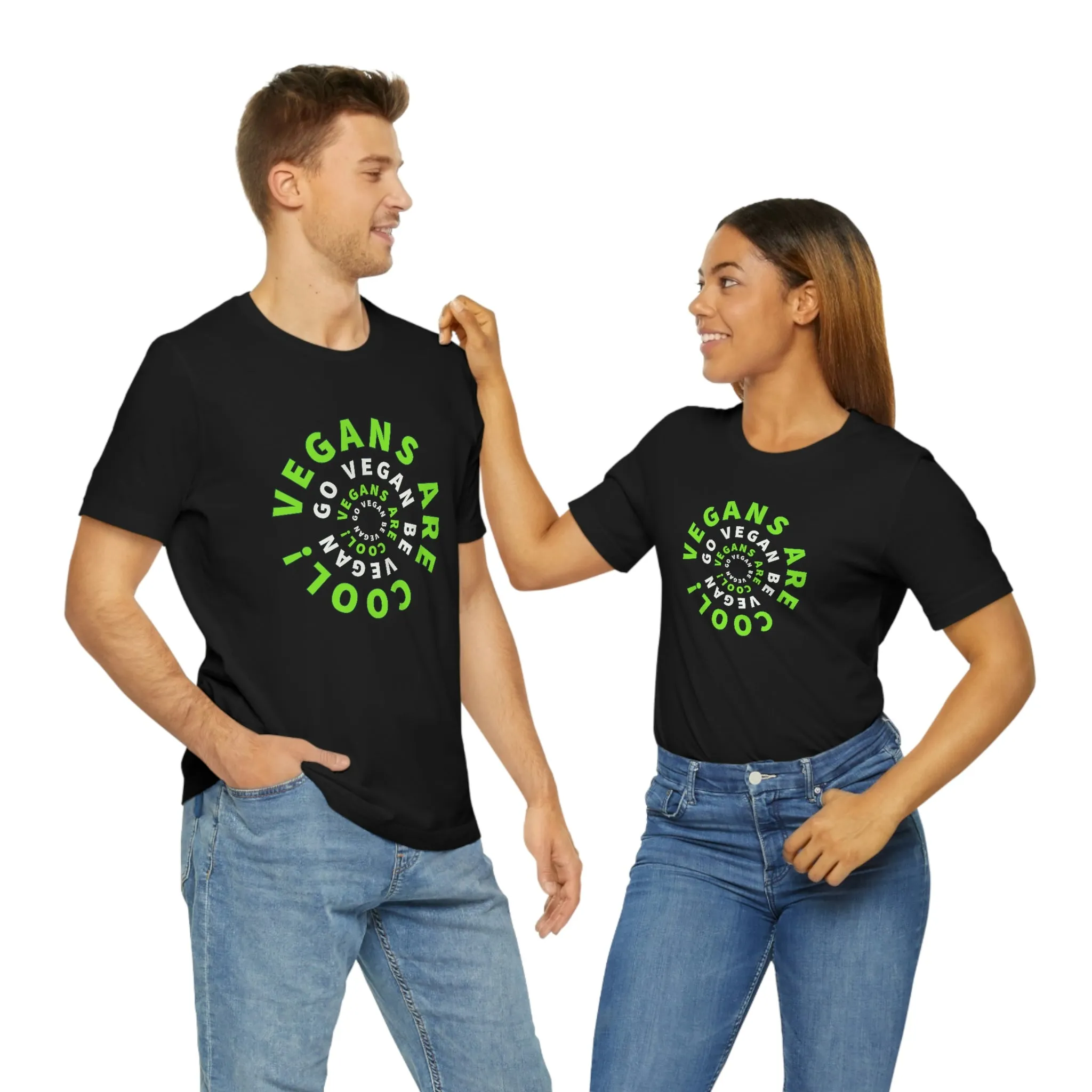 Vegans Are Cool! Go Vegan Be Vegan Short Sleeve Tee