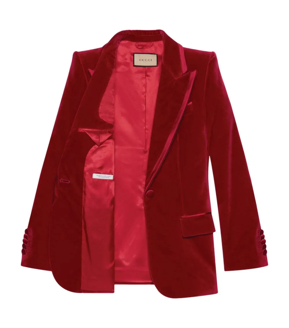 Velvet Blazer