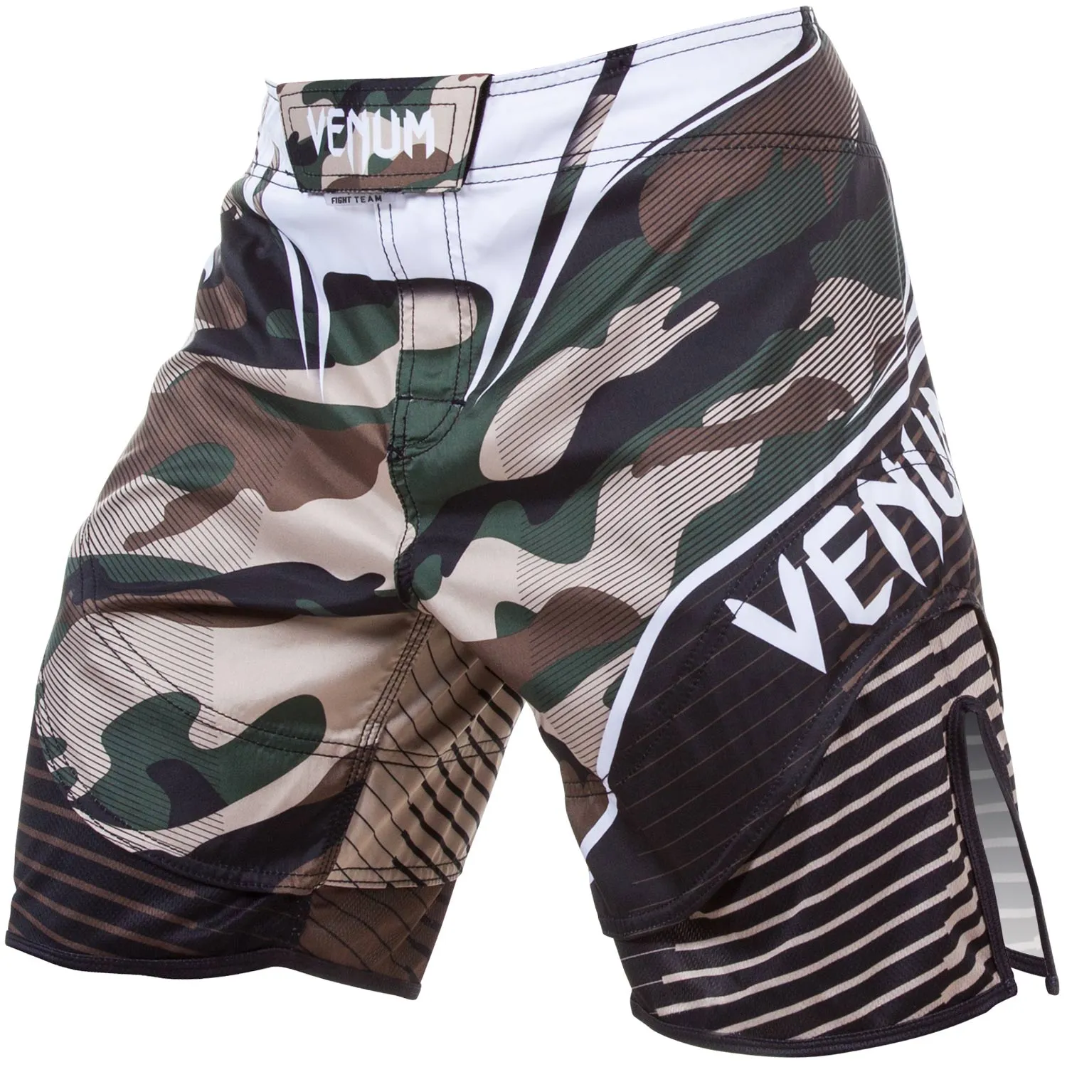 Venum Camo Hero Fightshorts - Green/Brown