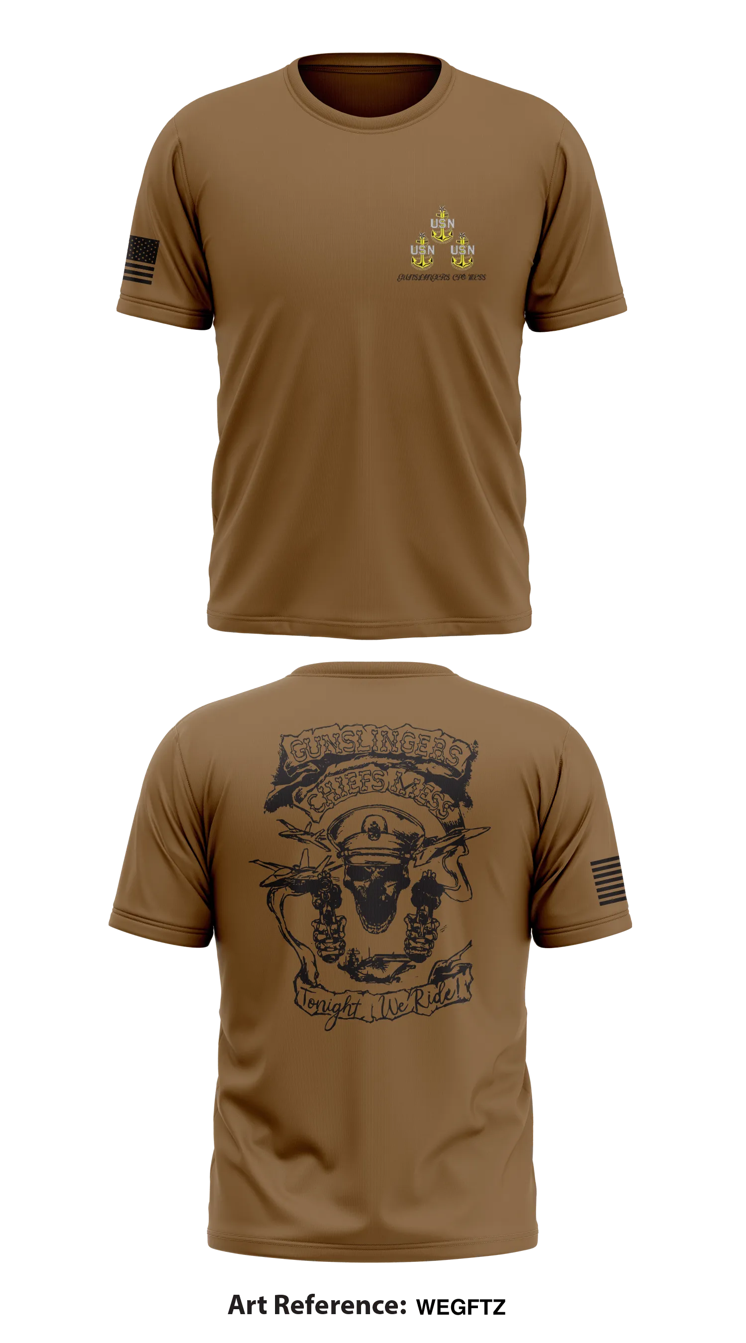 VFA-105 Gunslingers Store 1 Core Men's SS Performance Tee - wegfTz