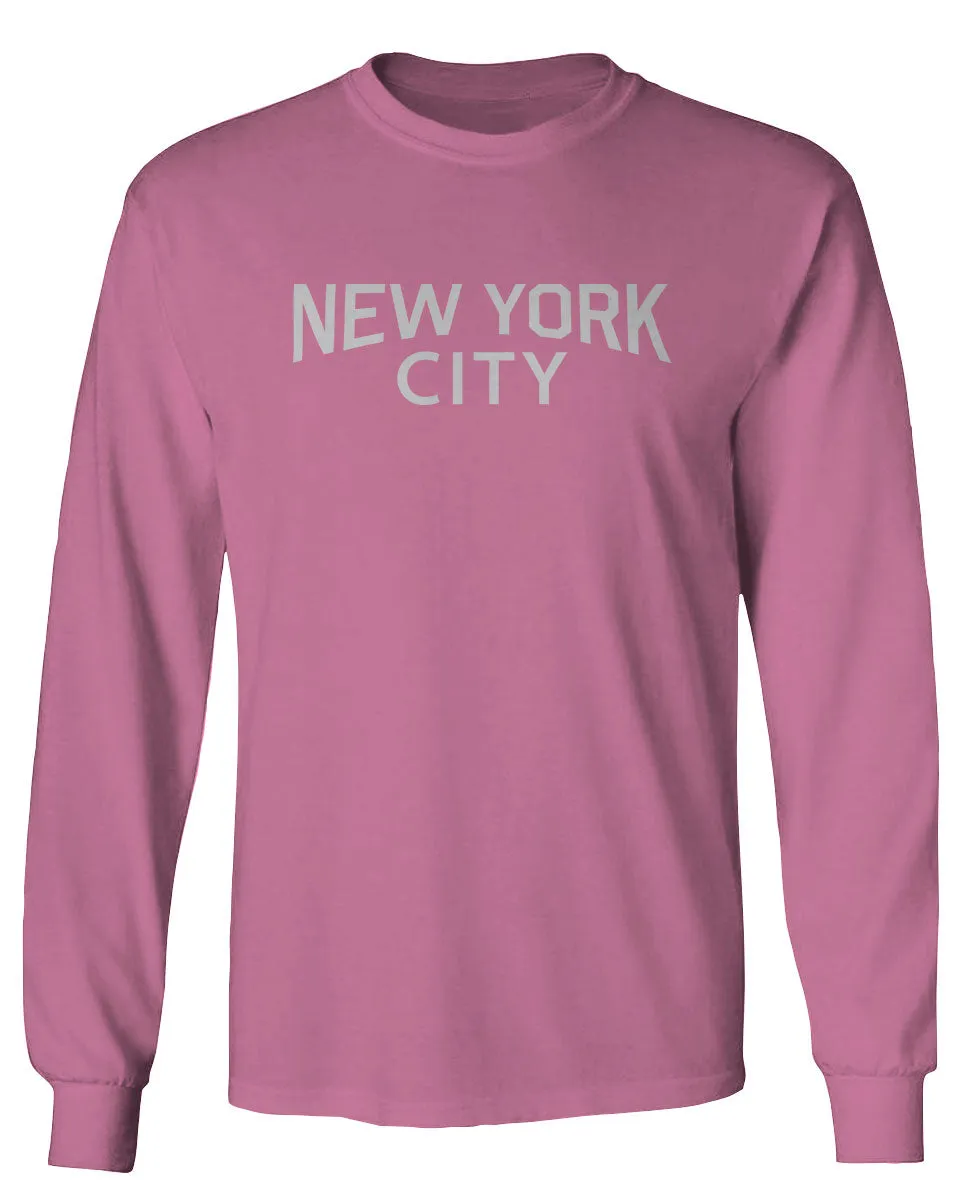 VICES AND VIRTUESS Cool Lennon Hipster Vintage Graphic New York City NYC Printed mens Long sleeve t shirt