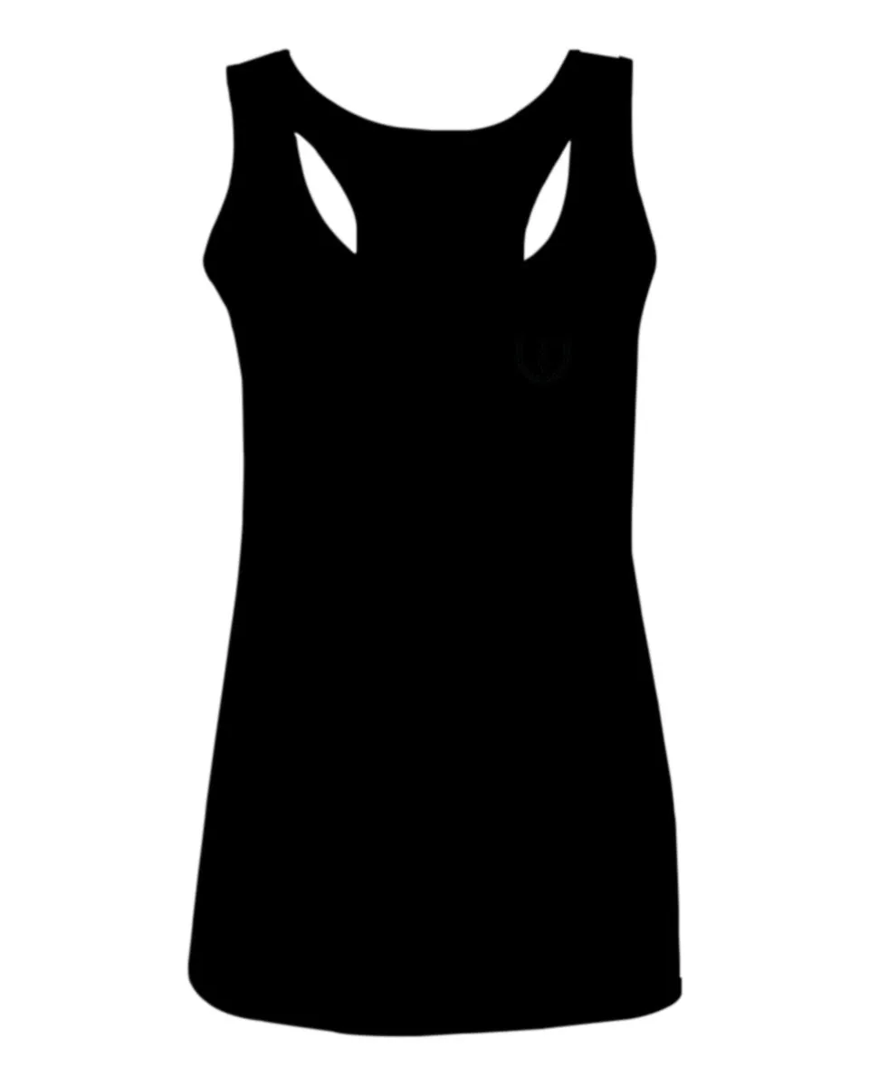 VICES AND VIRTUESS Cool Small Logo Seal Good Vibe  women's Tank Top sleeveless Racerback