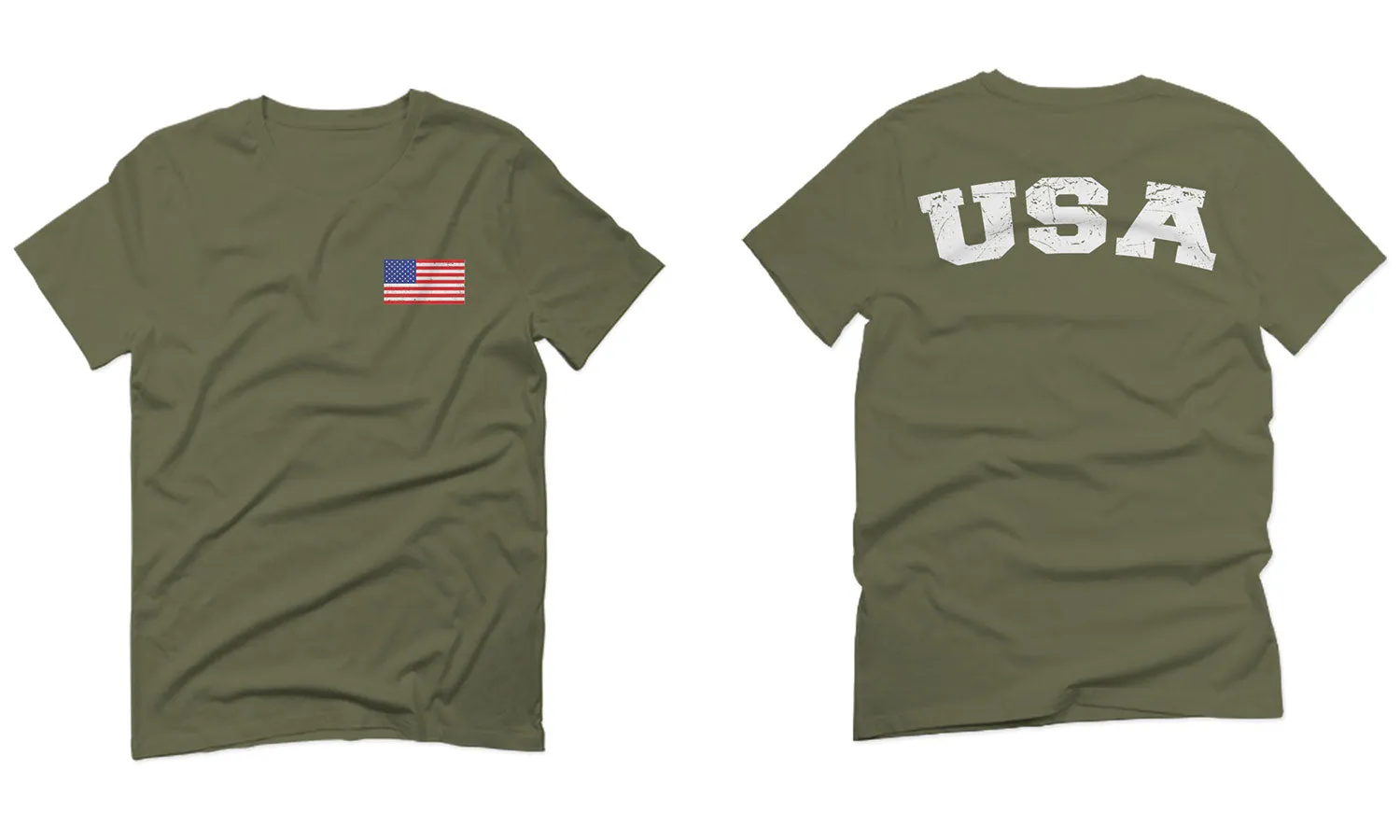VICES AND VIRTUESS Vintage American Flag United States America Seal USA Marines For men T Shirt