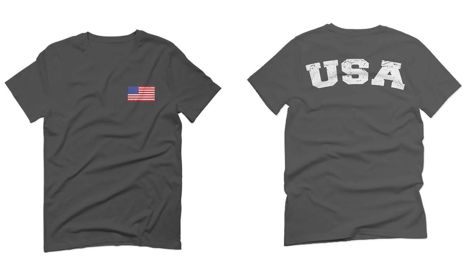 VICES AND VIRTUESS Vintage American Flag United States America Seal USA Marines For men T Shirt
