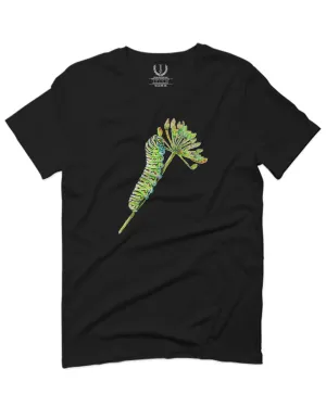 Vintage Caterpillar Paint Floral Retro Graphic For men T Shirt