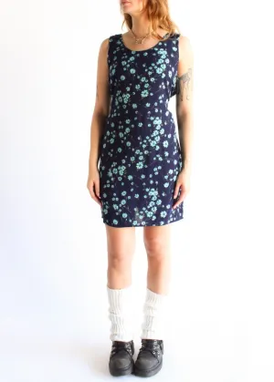 Vintage Floral Dress D0508