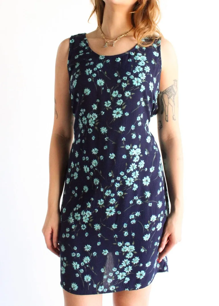 Vintage Floral Dress D0508