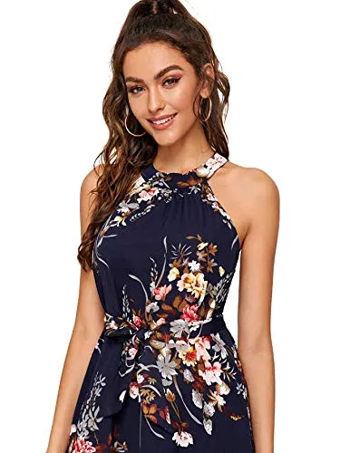 Vintage Floral Maxi Dress