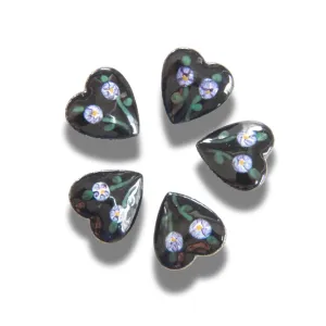 Vintage Heart-Shaped Buttons