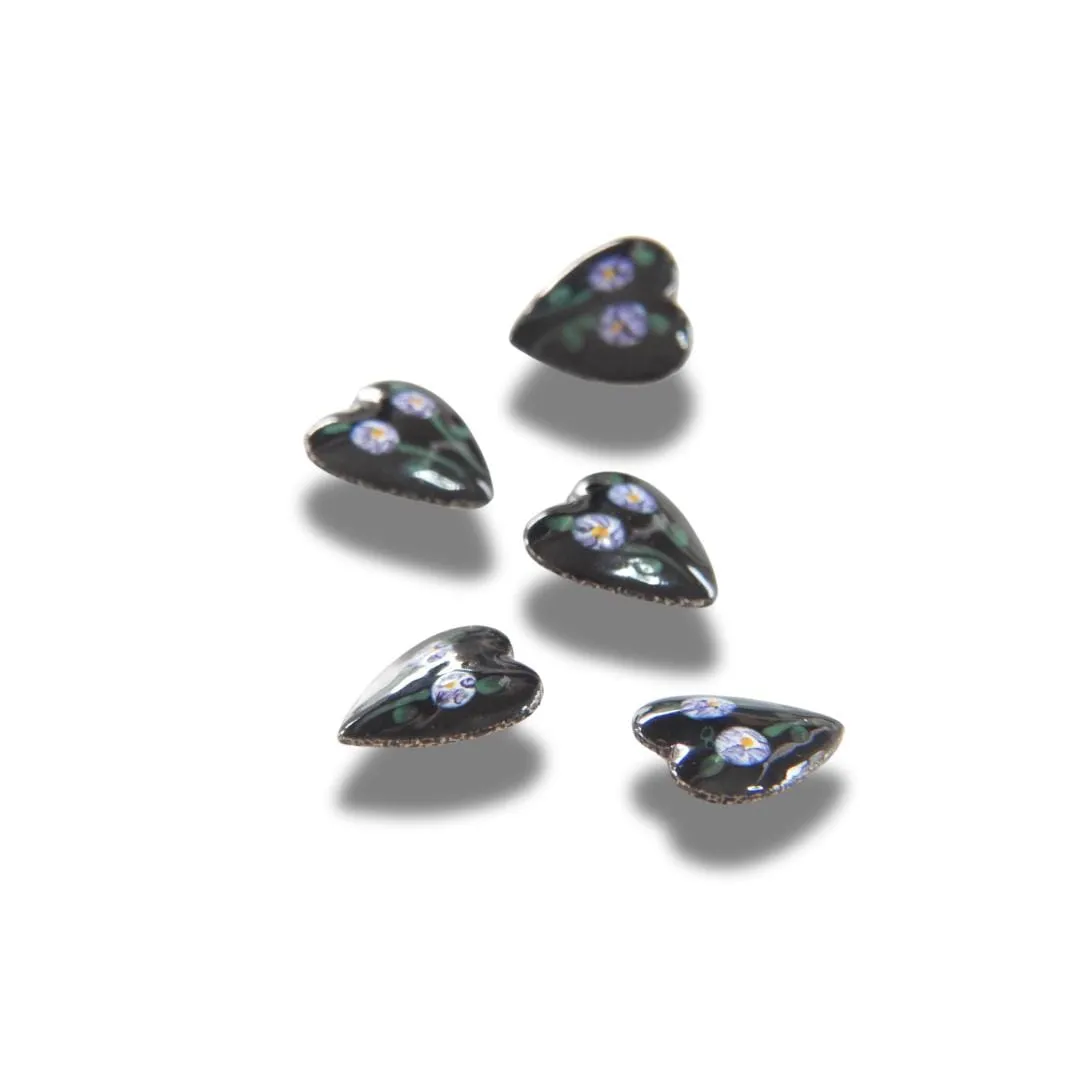 Vintage Heart-Shaped Buttons