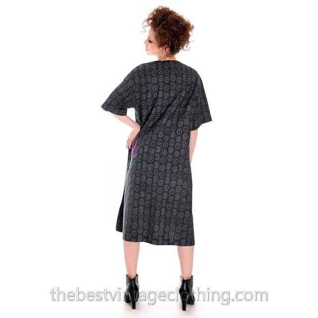 Vintage Marimekko Original Iconic Takki Dress 1980s M Kihlatasku 40/12