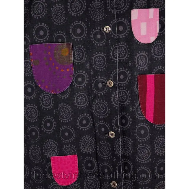 Vintage Marimekko Original Iconic Takki Dress 1980s M Kihlatasku 40/12