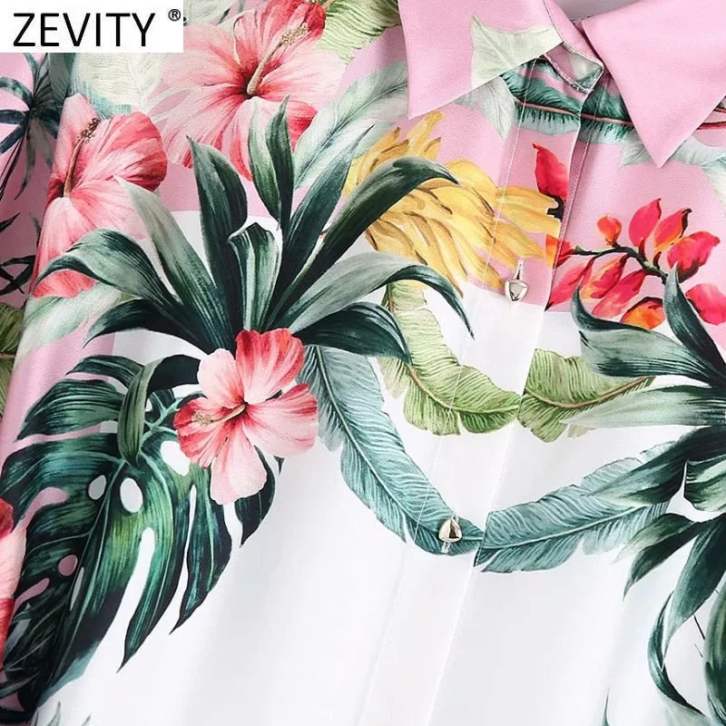 Vintage Position Floral Print