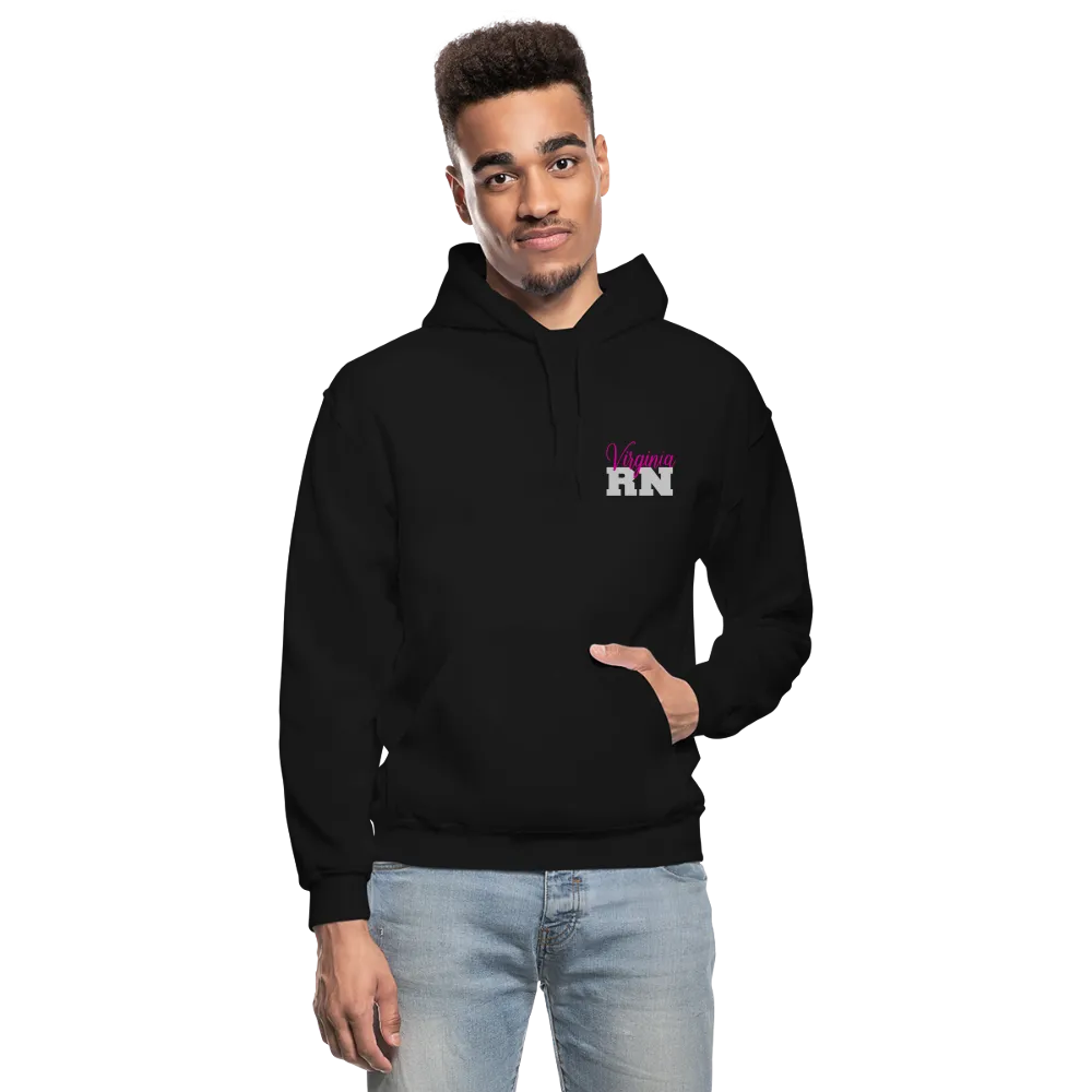 Virginia RN Nurse Flag Gildan Heavy Blend Adult Hoodie