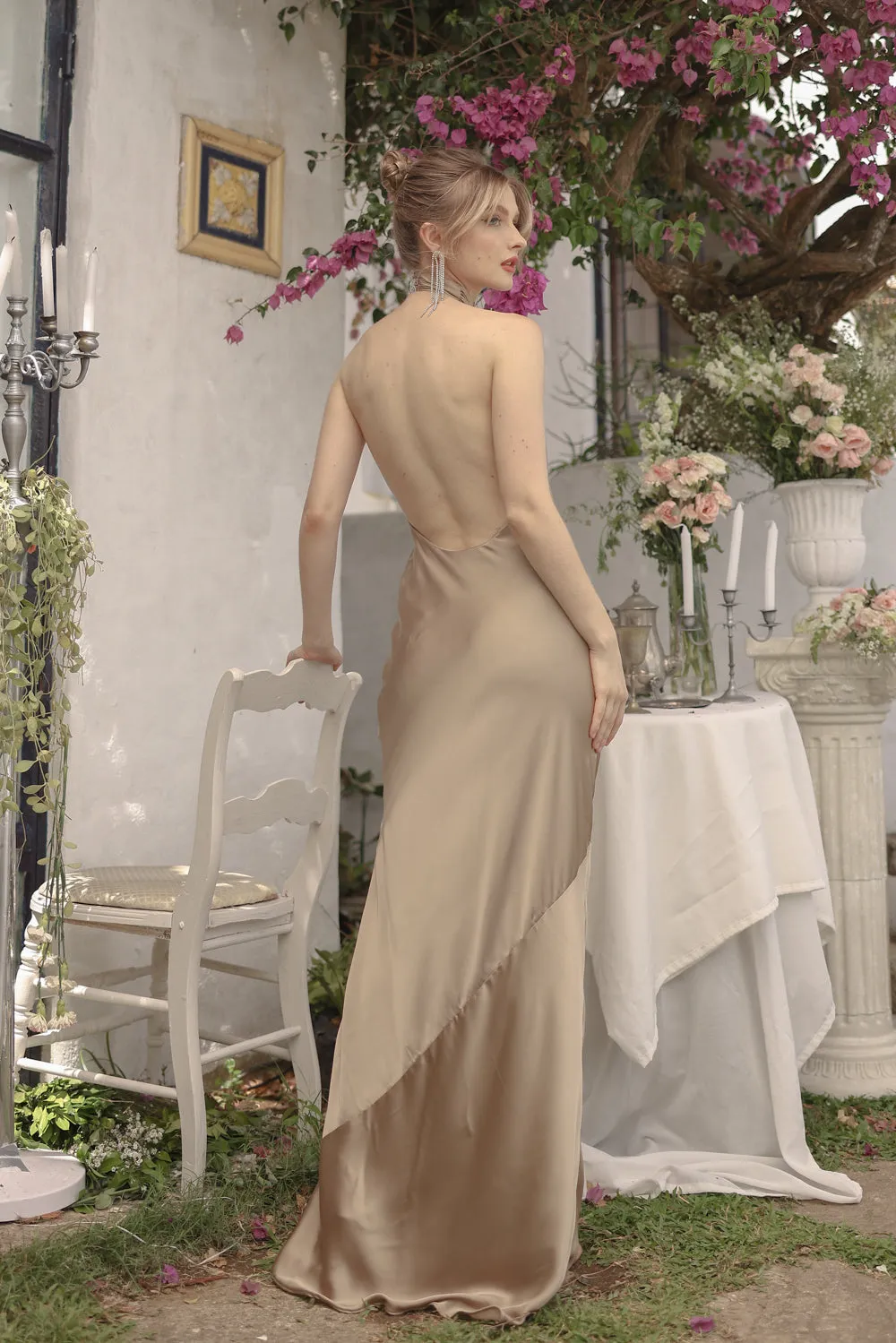 VITTORIA Twist Silk Maxi with Mini Trail (Olive SC Silk)