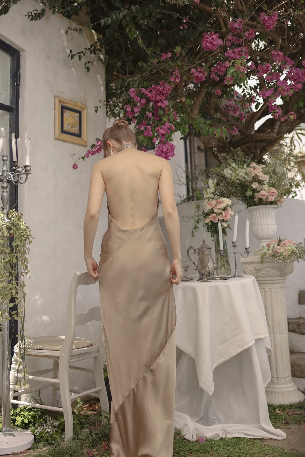 VITTORIA Twist Silk Maxi with Mini Trail (Olive SC Silk)