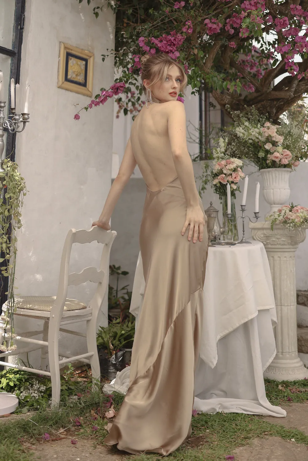 VITTORIA Twist Silk Maxi with Mini Trail (Olive SC Silk)