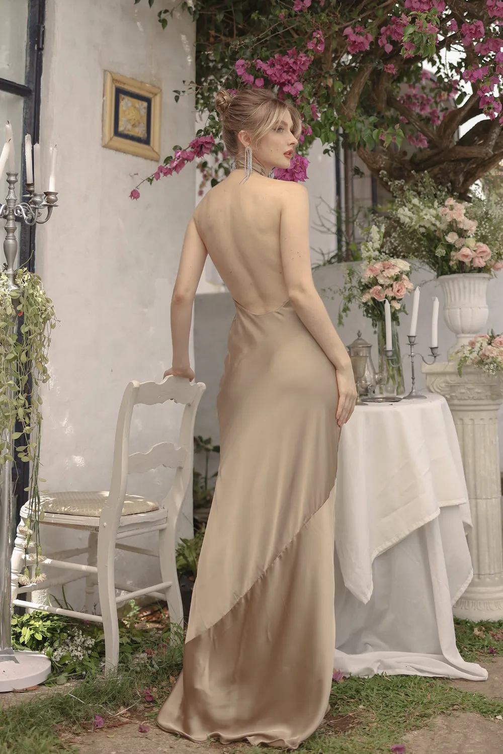 VITTORIA Twist Silk Maxi with Mini Trail (Olive SC Silk)