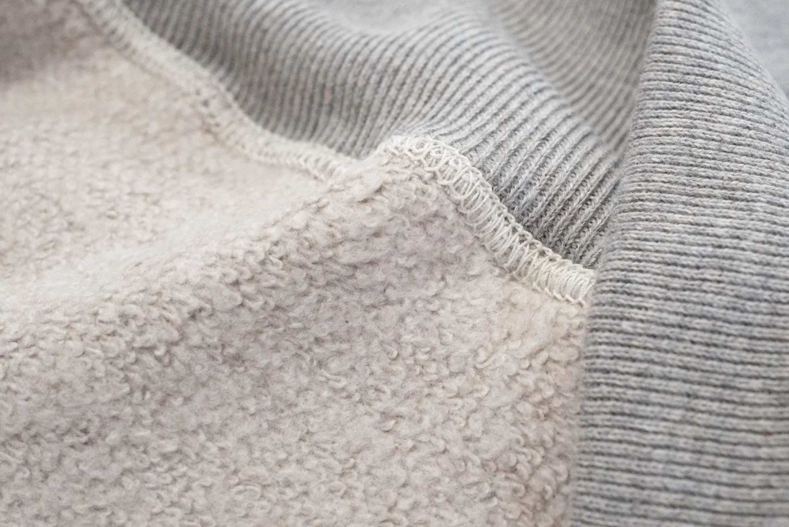 Warehouse Lot.450 10oz Loopwheeled Pull Over (Heather Grey)