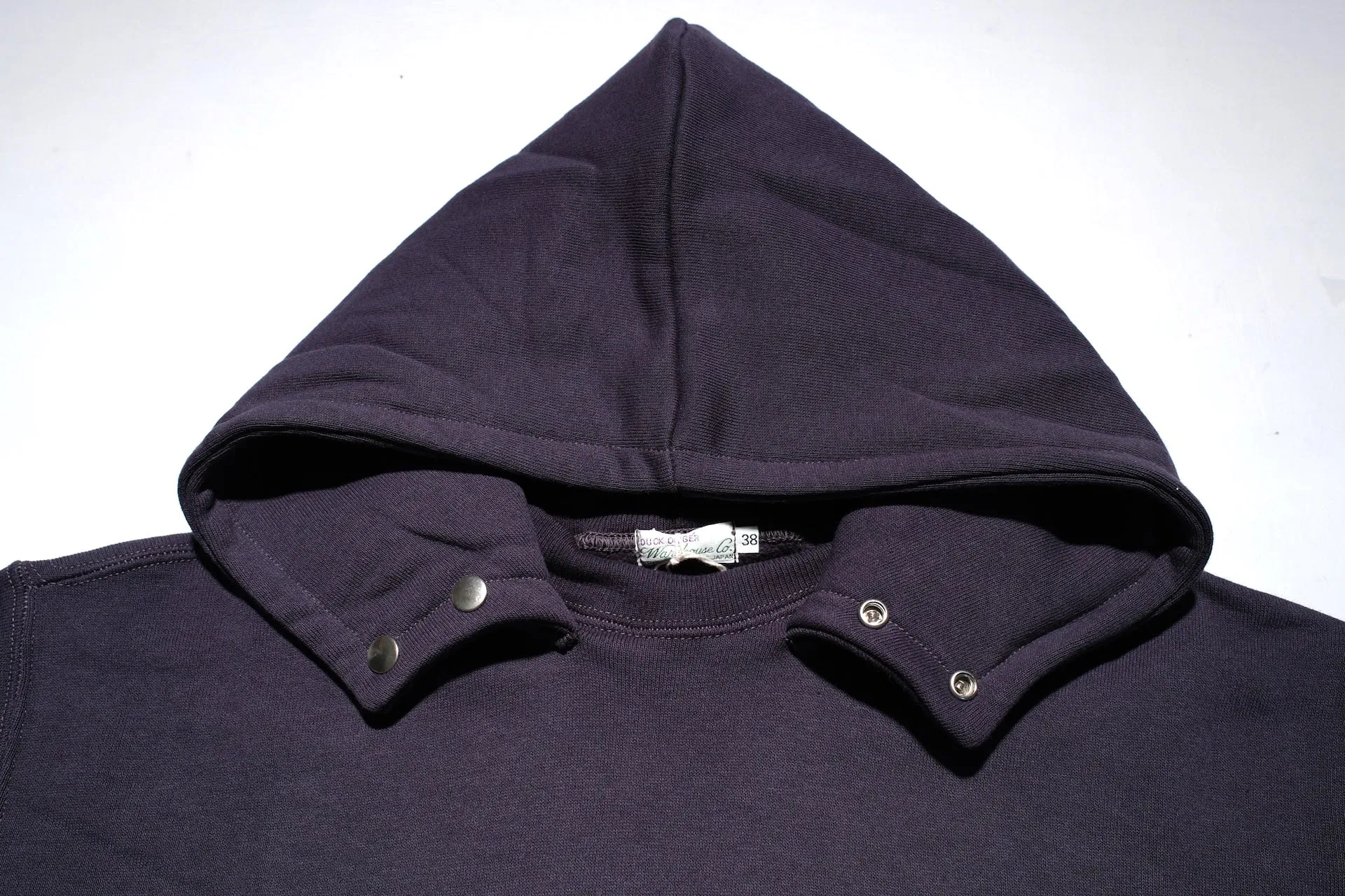 Warehouse Lot.469 10oz Loopwheeled "Chin-Snap" Pull Over (Dark Navy)