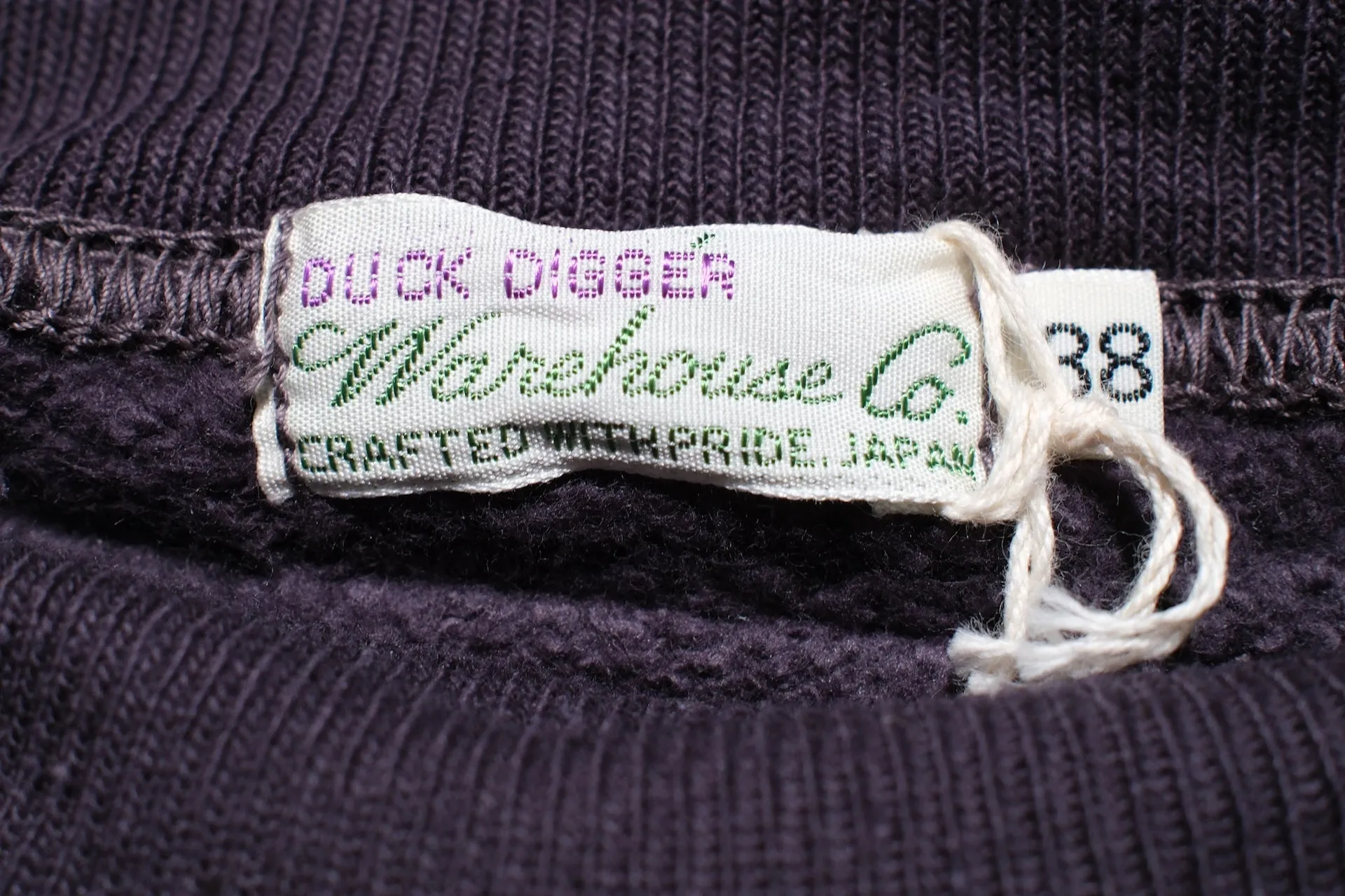 Warehouse Lot.469 10oz Loopwheeled "Chin-Snap" Pull Over (Dark Navy)