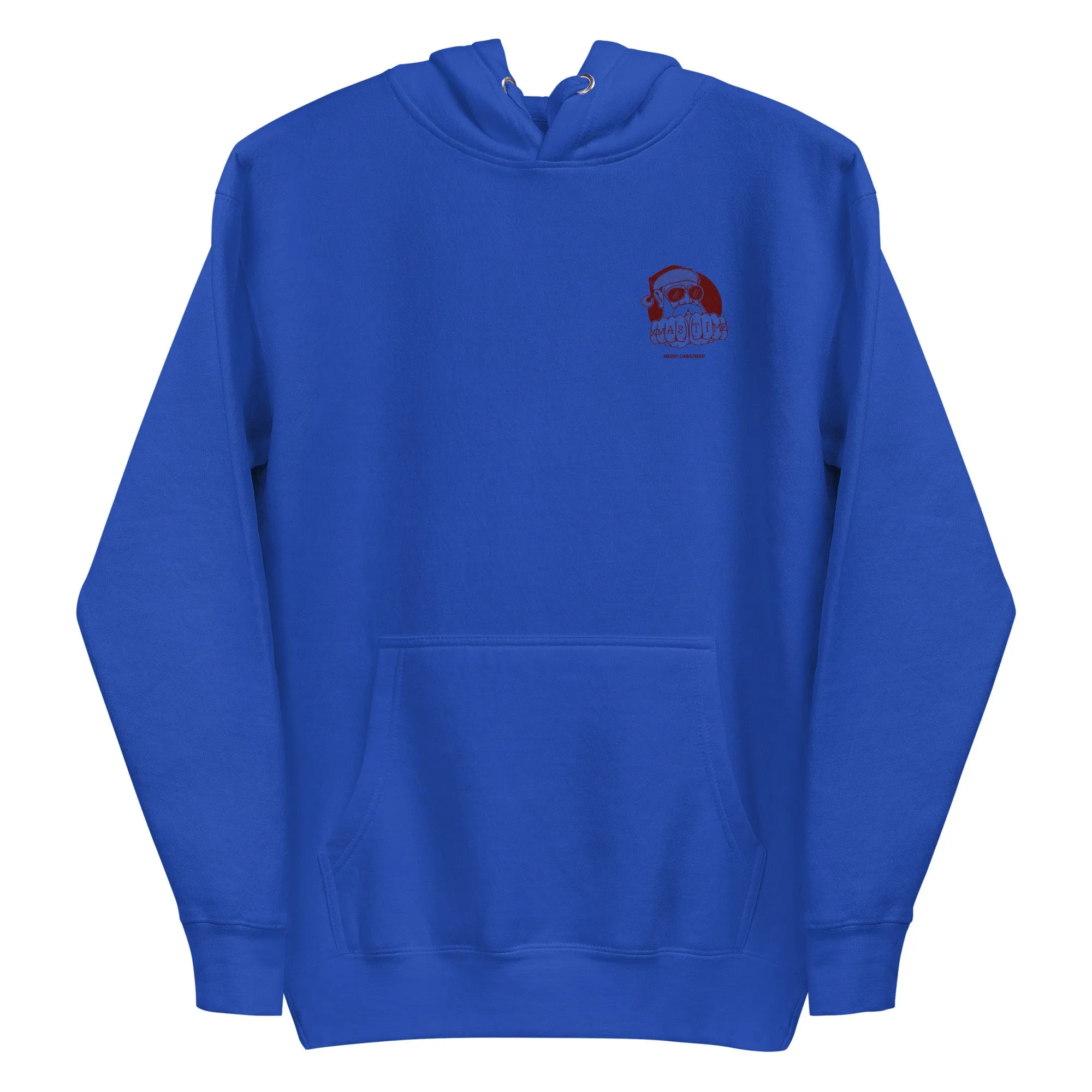 WARM COTTON FACE XMAS HOODIE UNISEX BLENDS