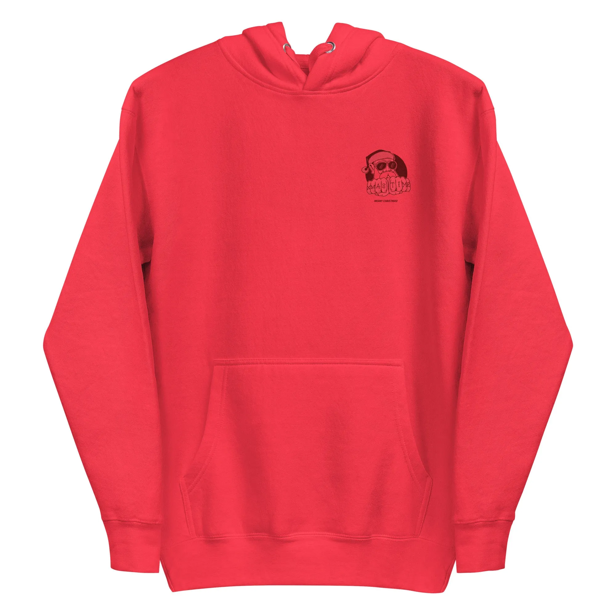 WARM COTTON FACE XMAS HOODIE UNISEX BLENDS