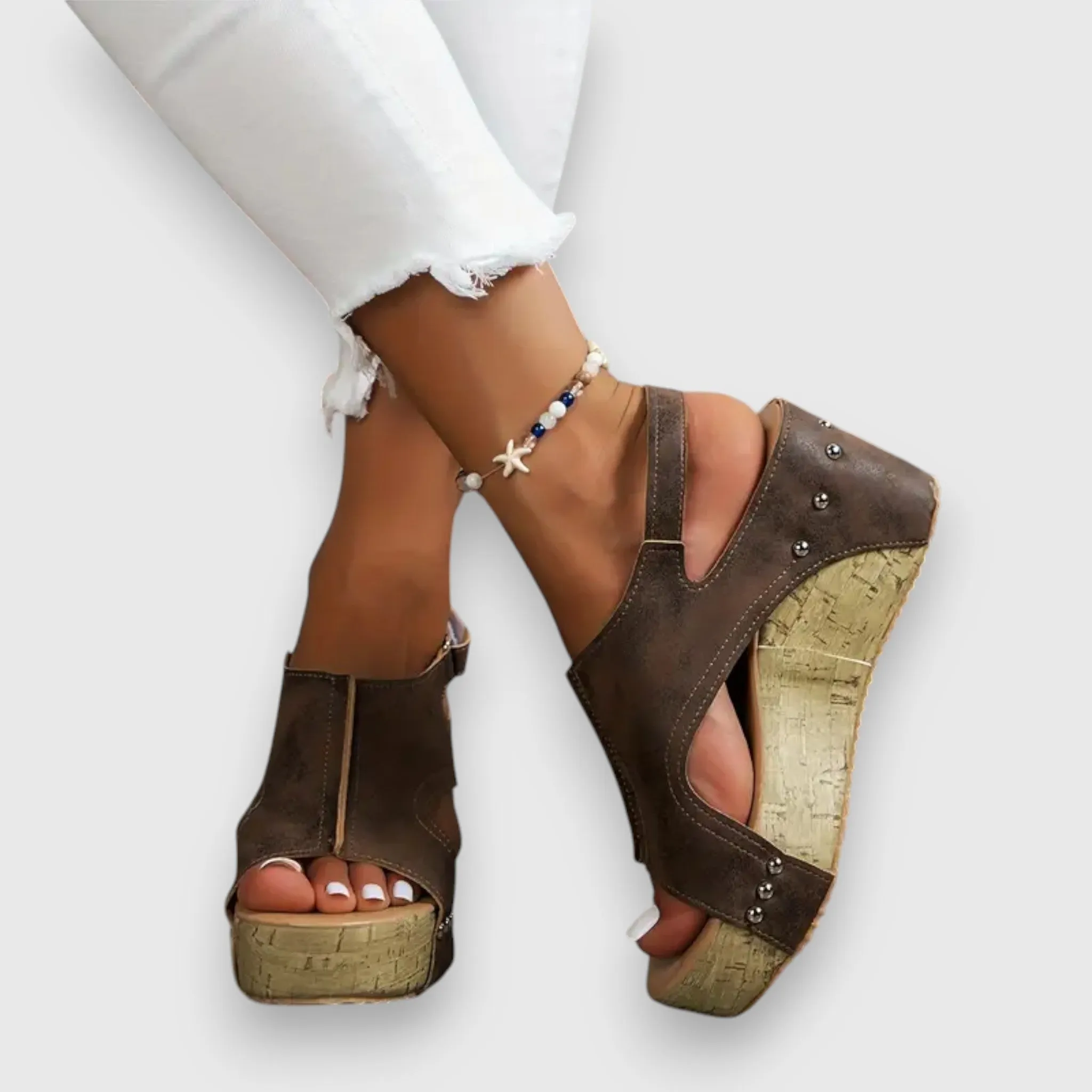 Wendy® | Vintage Tray-Sandalen