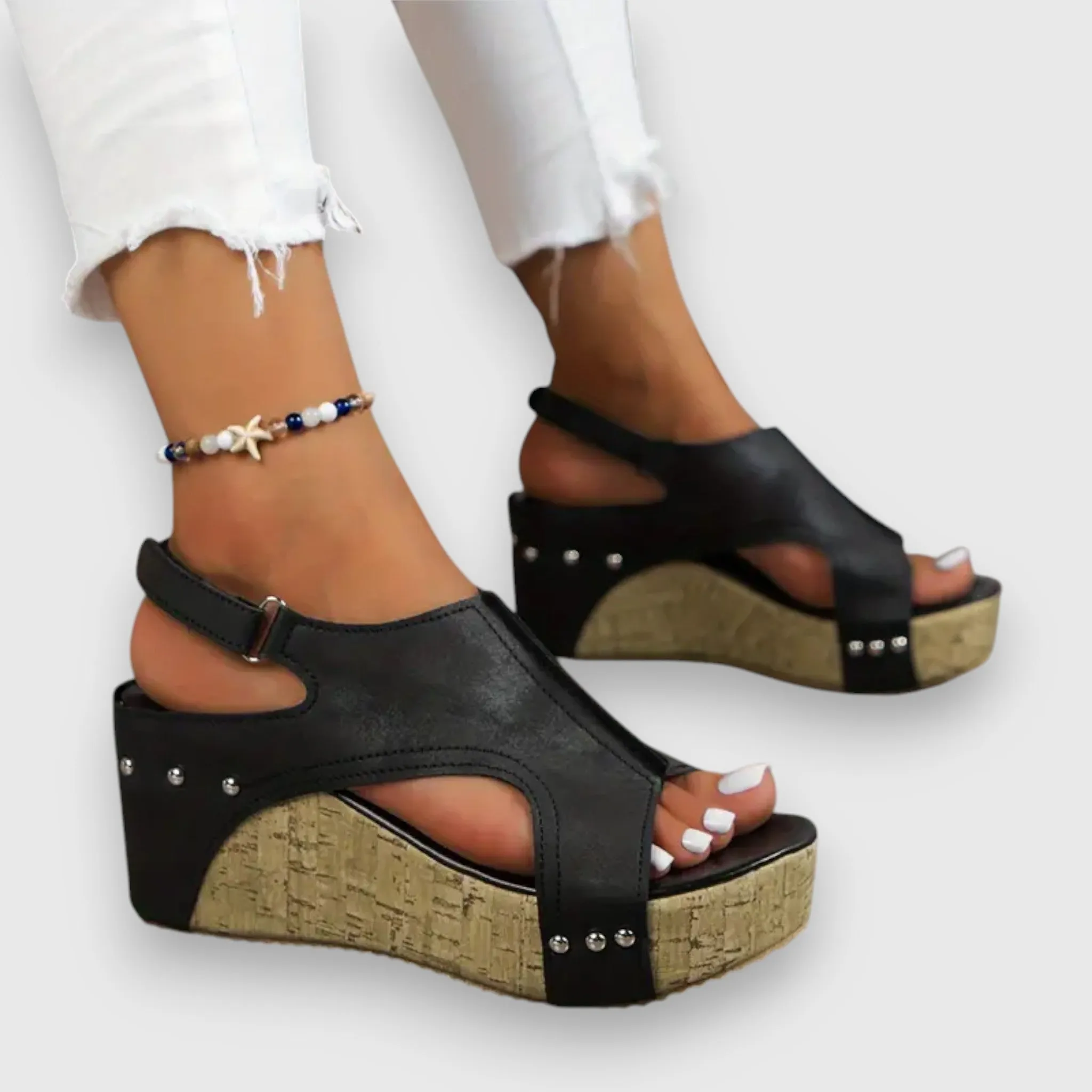 Wendy® | Vintage Tray-Sandalen