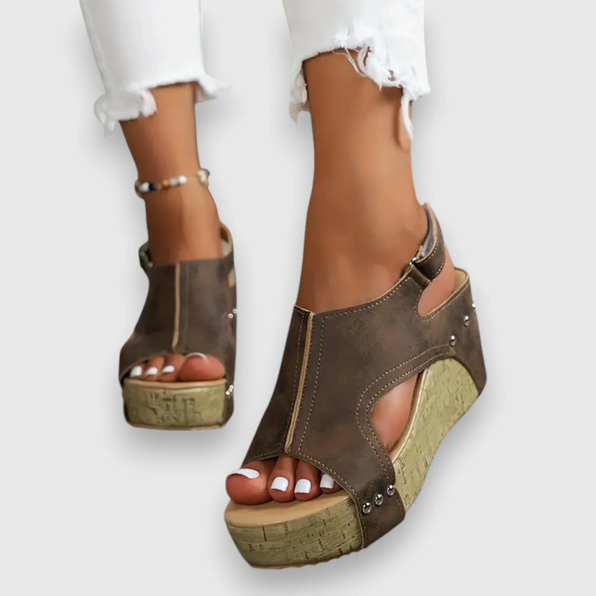 Wendy® | Vintage Tray-Sandalen