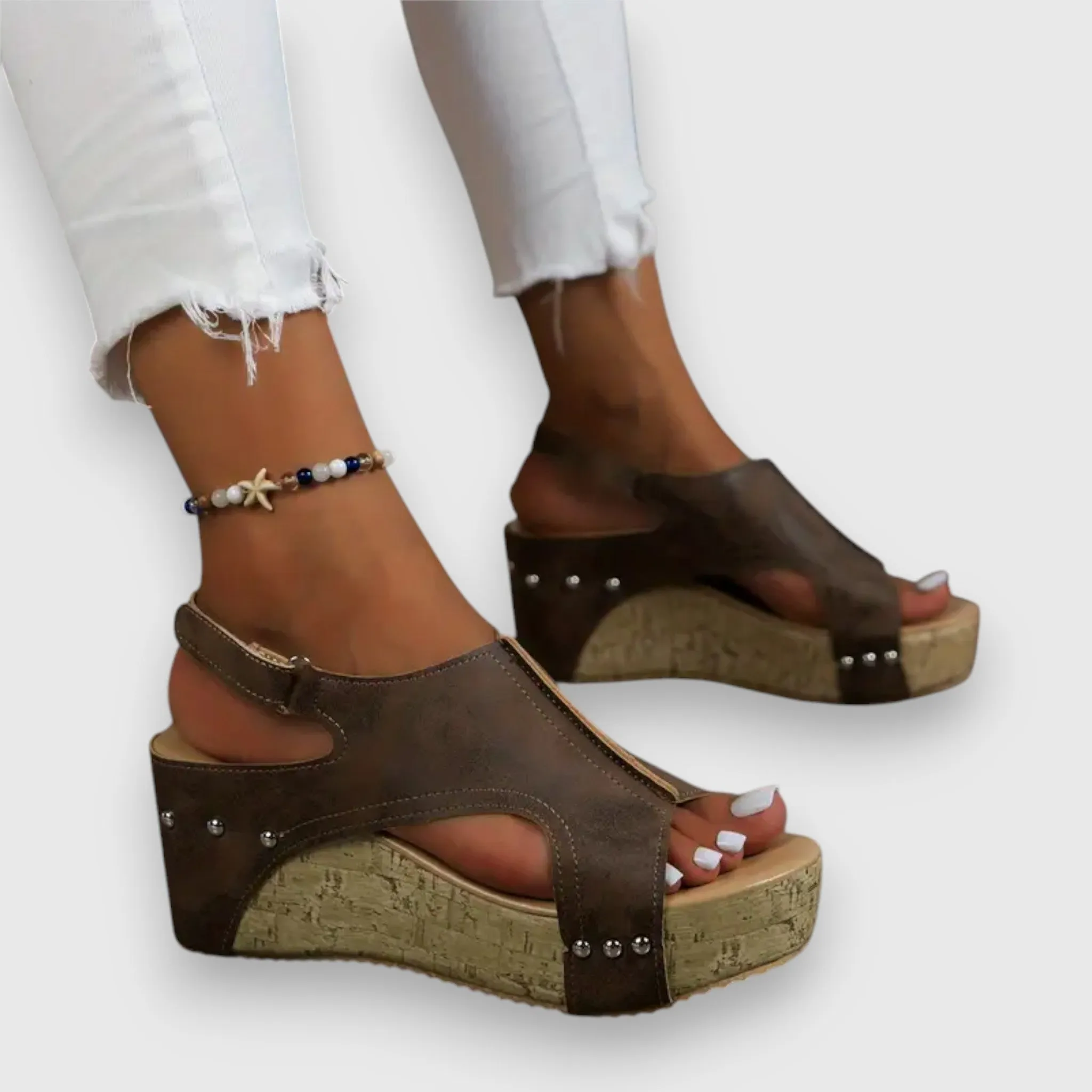 Wendy® | Vintage Tray-Sandalen