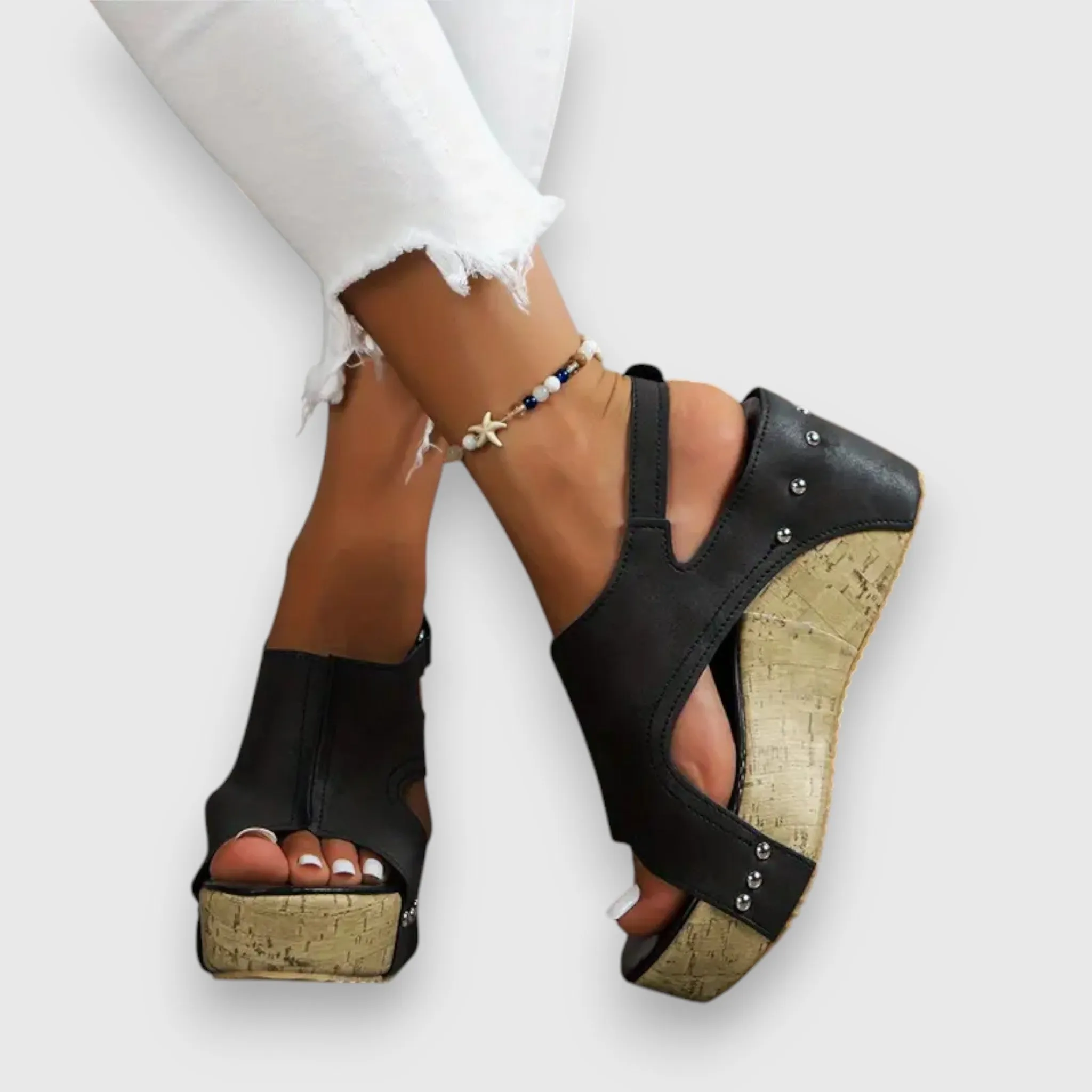Wendy® | Vintage Tray-Sandalen
