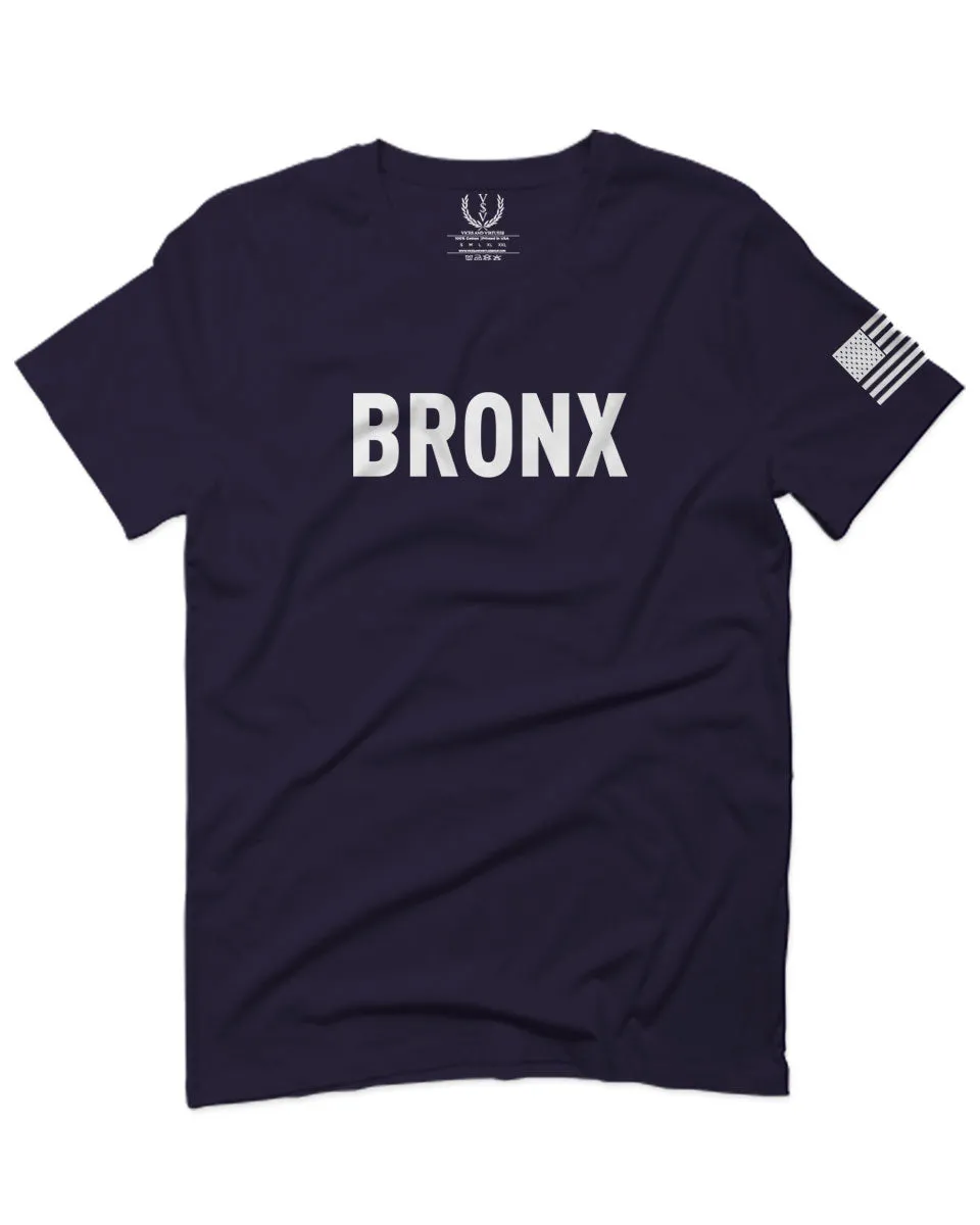 White Fonts New York Bronx NYC America Hipster Street For men T Shirt