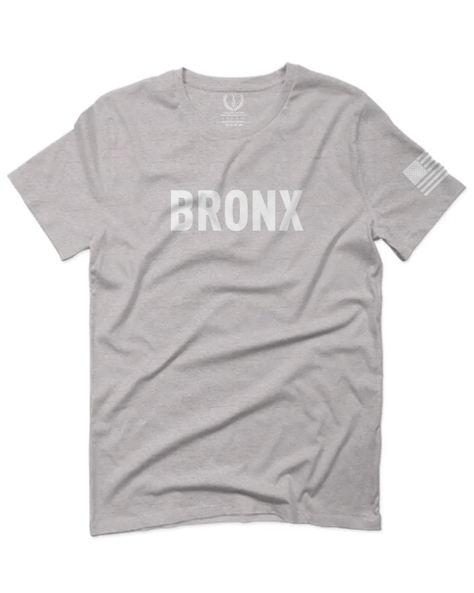 White Fonts New York Bronx NYC America Hipster Street For men T Shirt