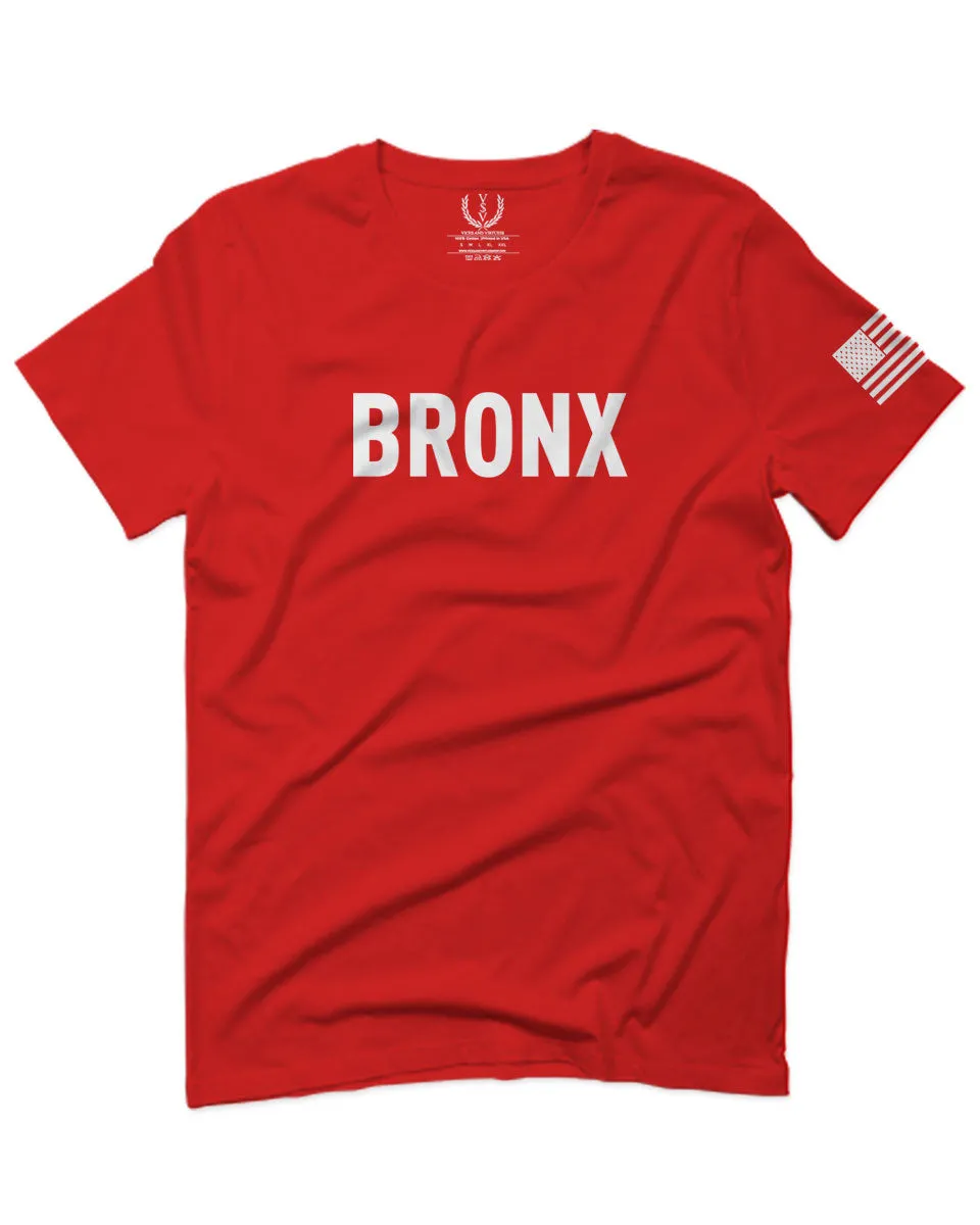 White Fonts New York Bronx NYC America Hipster Street For men T Shirt