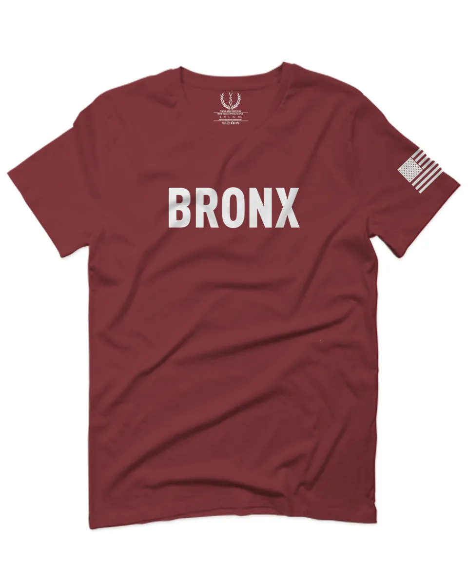 White Fonts New York Bronx NYC America Hipster Street For men T Shirt