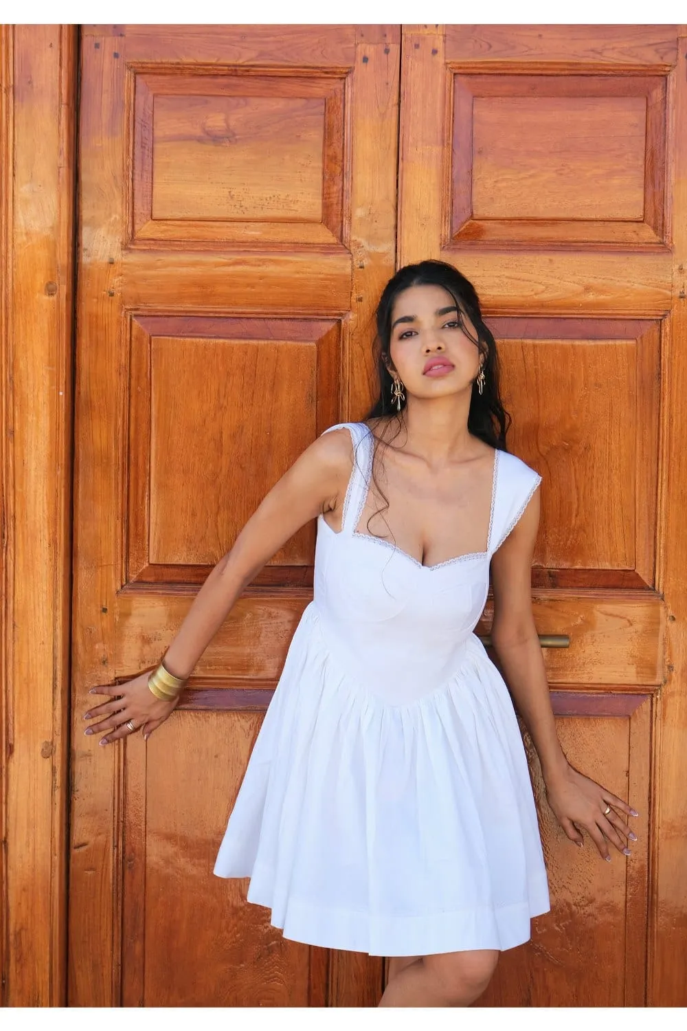 White Mini Dress