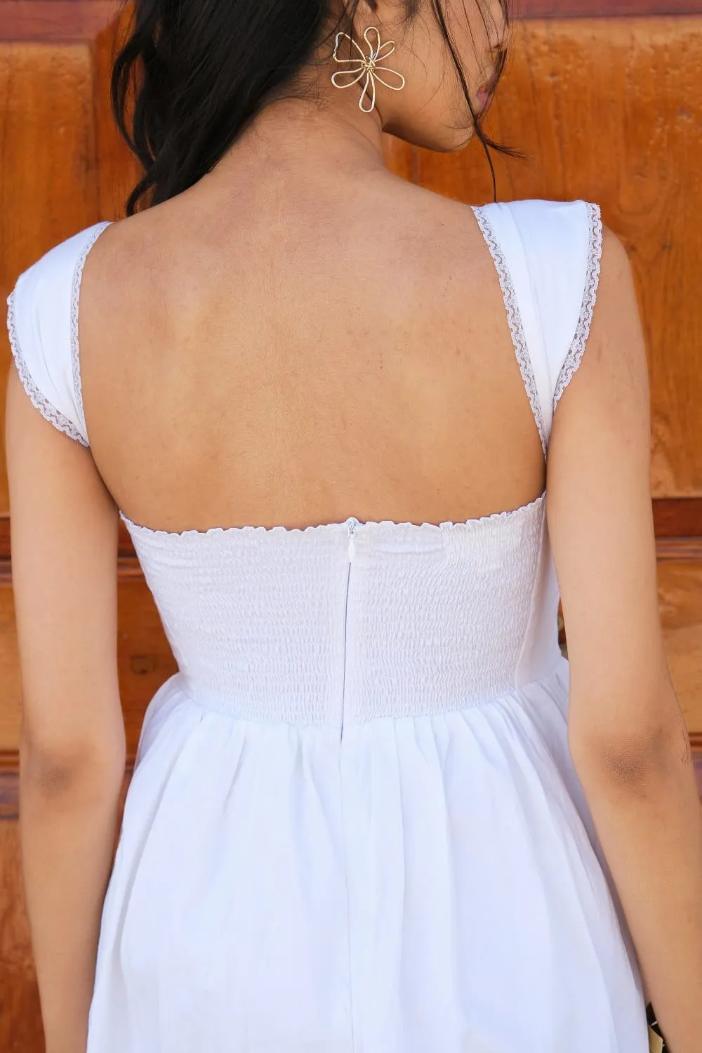 White Mini Dress