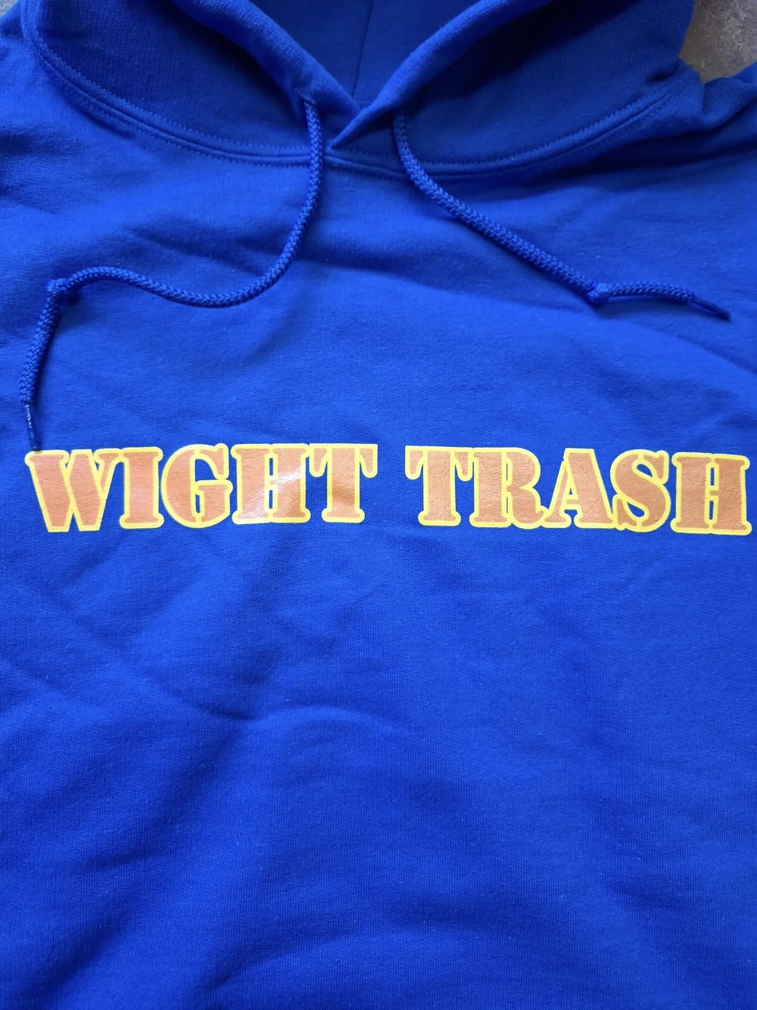 WIGHT TRASH  CLASSIC LOGO HOODIE