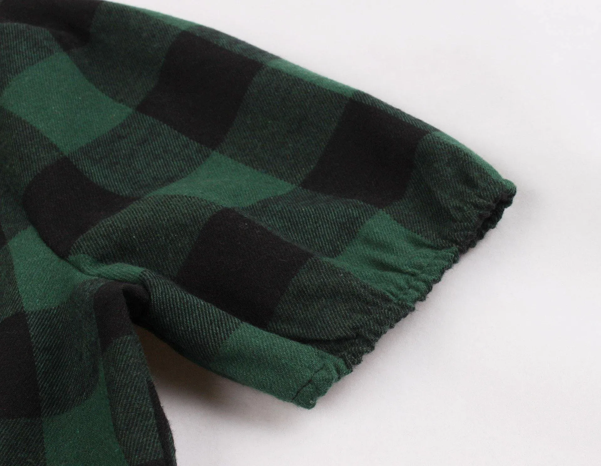 Women Short Sleeves Plaid Vintage Dresses