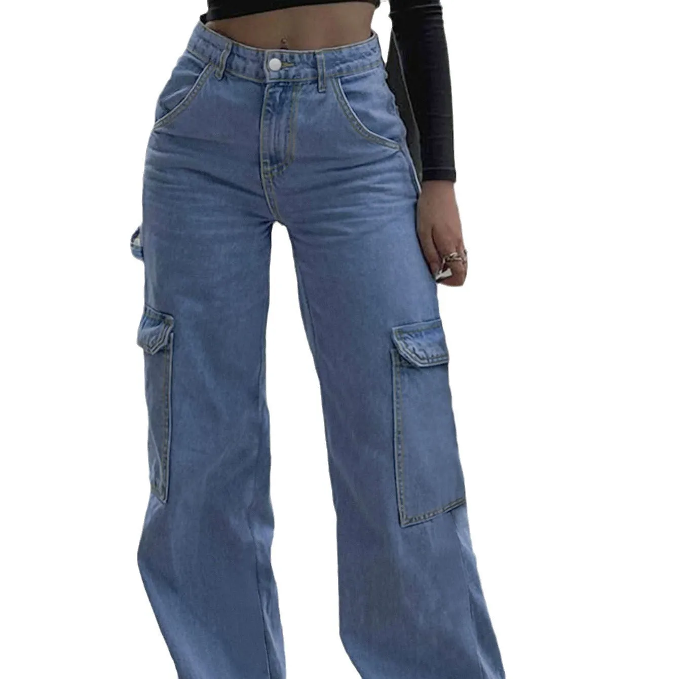 Women's All-Matching Straight Jeans