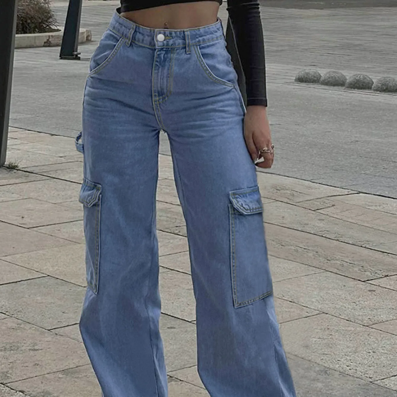 Women's All-Matching Straight Jeans